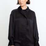 Lysekil Blouse –  Oversized blouse in black29740