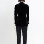 Sion Limited Edition Jacket – Tuxedo jacket in black velvet29636