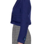 Murcia Jacket – Shawl collar cropped jacket in navy30285