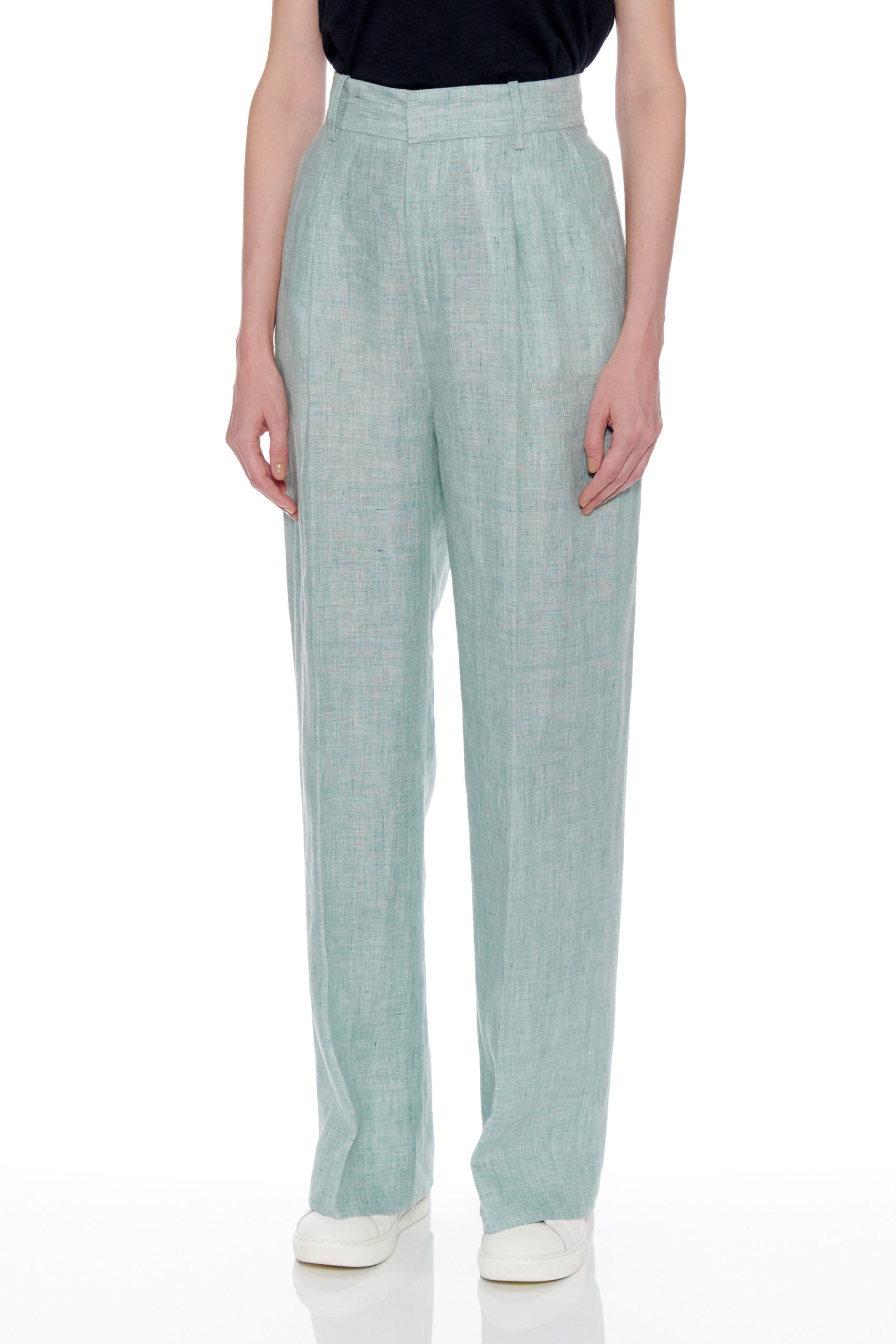 Almeria Trousers – Wide leg, high waisted long trousers