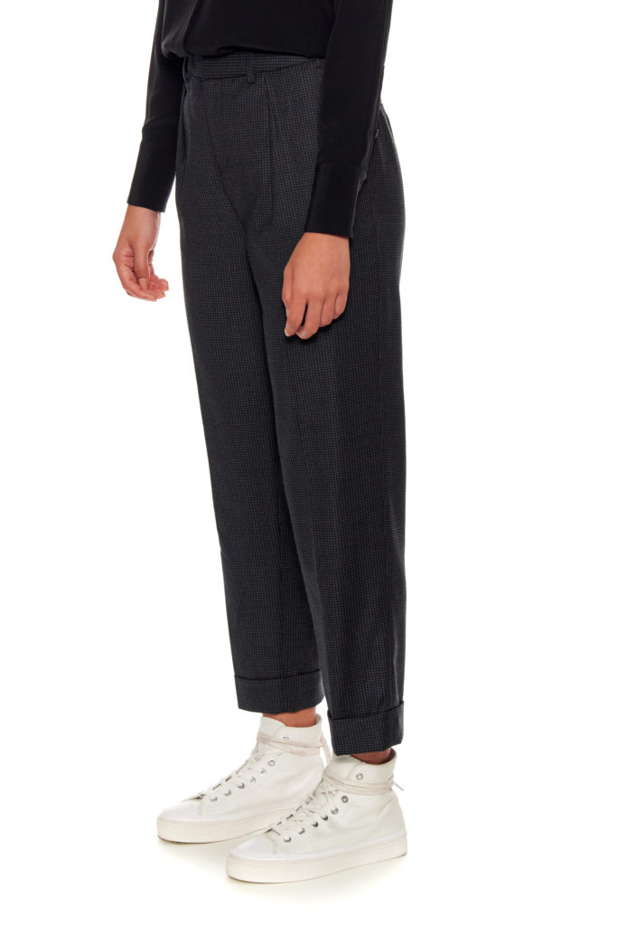 Nantes Trousers – High-waisted, cigarette wool trousers30247