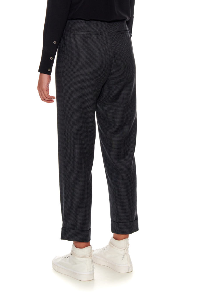 Nantes Trousers – High-waisted, cigarette wool trousers30248