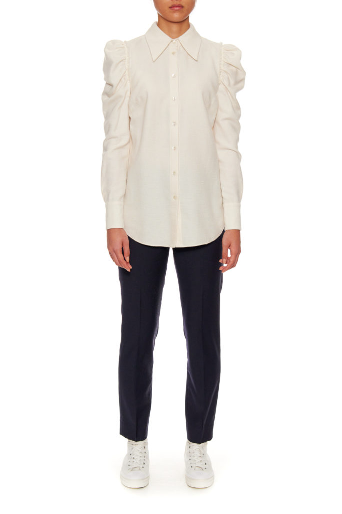 Nancy Blouse – Leg of mutton long sleeve blouse29991