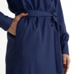 Skara Shirt Dress – Shirt dress in royal blue29915