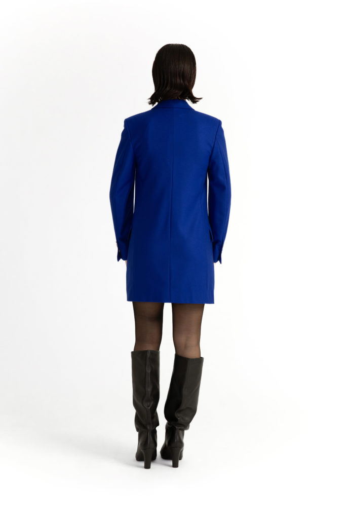 Amal Jacket – Double-breasted Jacket in electric blue29951