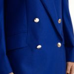 Amal Jacket – Double-breasted Jacket in electric blue29953