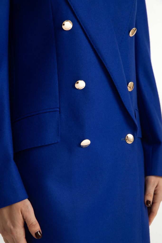 Amal Jacket – Double-breasted Jacket in electric blue29953