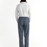 Manchester Trousers – Straight-leg trousers sky blue pinstripe29882